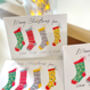 Personalised Family Christmas Card Pack, thumbnail 2 of 7