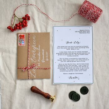 Personalised Children’s Christmas Letter From Santa, 2 of 11