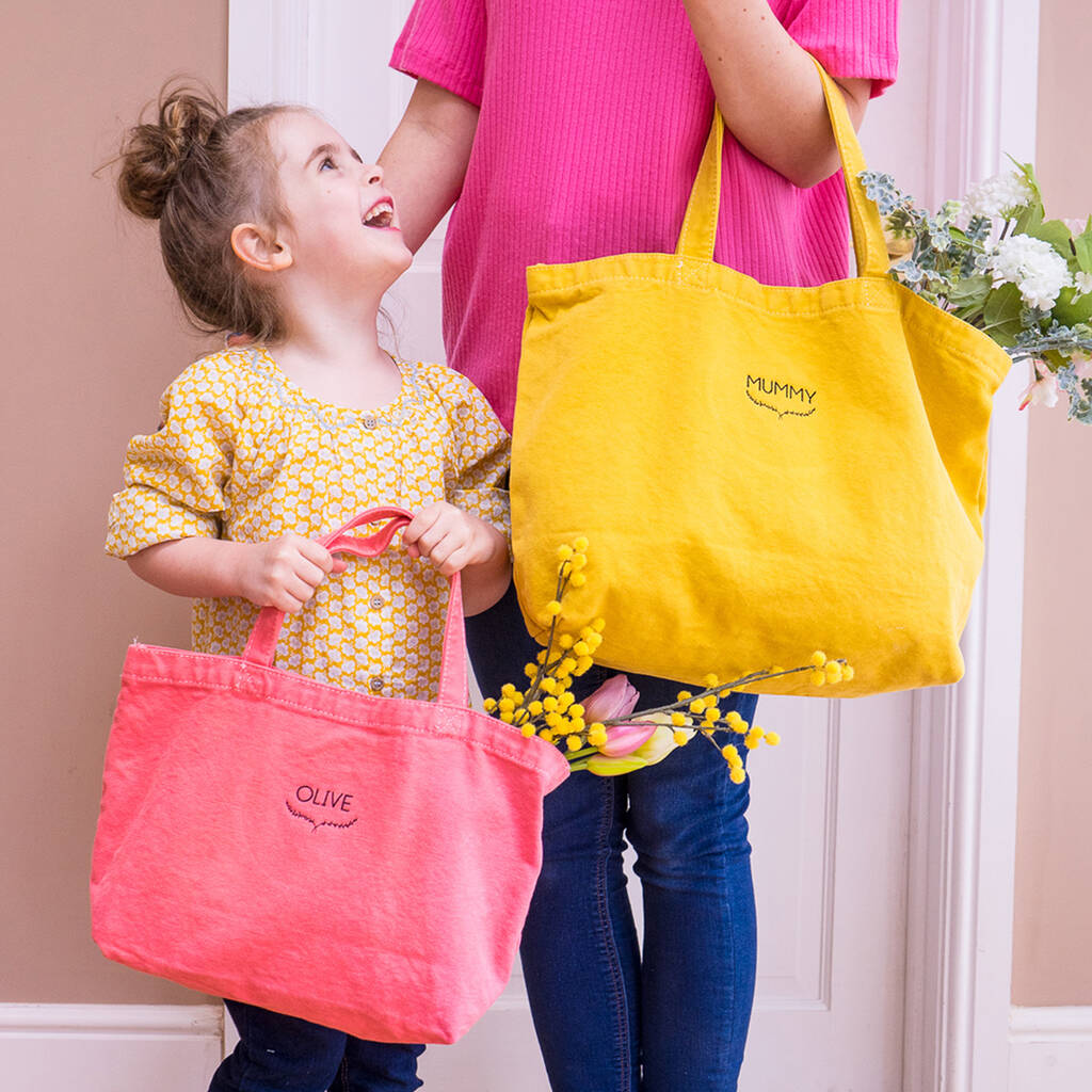 Personalised Mummy And Me Tote Bags, 1 of 6