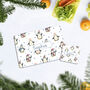 Children's Personalised Christmas Penguin Placemat Set, thumbnail 1 of 4