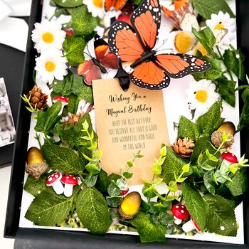 Luxury Scented Butterfly Mothers Day Card In Woodland, 3 of 3