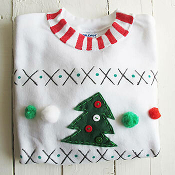 Make Your Own Christmas Jumper Craft Kit, 2 of 2