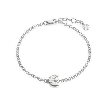 Moon And Back Silver Bracelet, 2 of 6