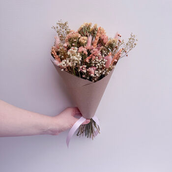 Peach Wildflower Bouquet, 3 of 7