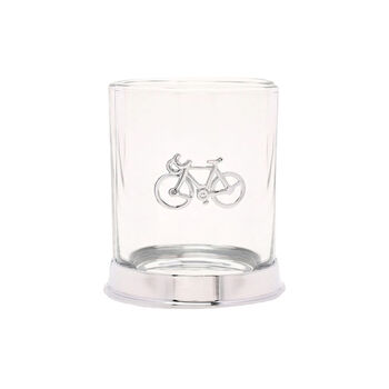 Personalised Cycling Icon Pewter Tumbler, 4 of 4