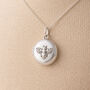 Personalised Sterling Silver Bee Photo Locket Necklace, thumbnail 1 of 9