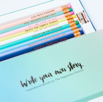 Boxed Inspirational Pencils, 3 of 4
