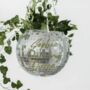 Personalised Disco Ball Hanging Planter, thumbnail 8 of 10