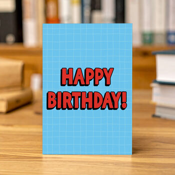 Happy Birthday Card, 2 of 3