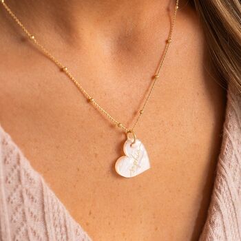 Personalised Heart Name Necklace, 4 of 12