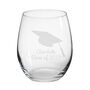 Personalised Graduation Engraved Glass, thumbnail 3 of 5