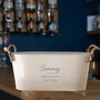 Personalised Metal Ice Bucket Wedding Party Gifts, thumbnail 3 of 6