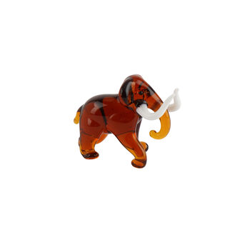 Artisan Glass Woolly Mammoth In Gift Box | Collectable | Glass Animal | Home Decor, 3 of 5