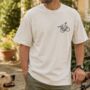 Personalised Wheelie Great Dad T Shirt With Dog, thumbnail 2 of 3