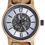 Mens Wristwatches Handmade Wood Watch, Mechanical Watch, thumbnail 1 of 5