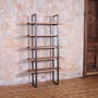 Industrial Style Wood Shelving Unit, thumbnail 4 of 5