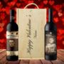 Personalised 19 Crimes Red Wine Gift Set For Occasions, thumbnail 1 of 7