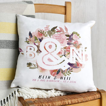 Personalised Flower Bouquet Cushion, 3 of 3