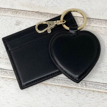 Personalised Card Holder And/Or Heart Keyring, 5 of 9