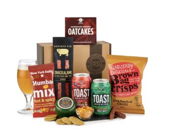 Beer And Cheese Gift Box Hamper, 3 of 4