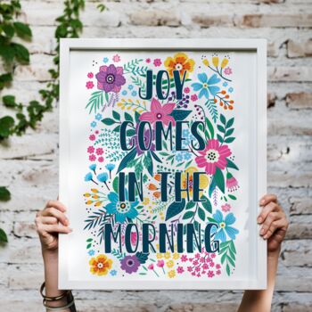 Joy Comes In The Morning Print, 2 of 5