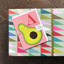 Mini A For Avocado Card, thumbnail 1 of 5