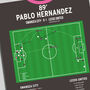 Pablo Hernandez Championship 2020 Leeds Print, thumbnail 2 of 4