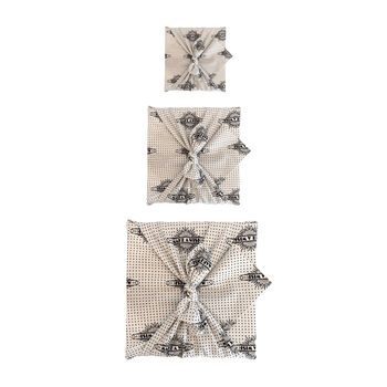 Make A Wish Fabric Gift Wrap Reusable Furoshiki, 2 of 7