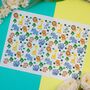 Cute Safari A4 Tiled Icing Sheet, thumbnail 1 of 5