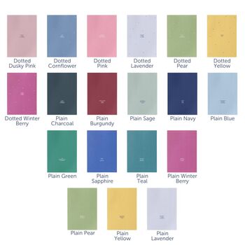 Personalised A5 Undated Weekly Planner | Block Colour, 2 of 2