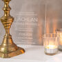 Clear Classic Acrylic Bar Mitzvah Invitation, thumbnail 3 of 5