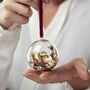 Personalised Message In A Christmas Bauble, thumbnail 3 of 7