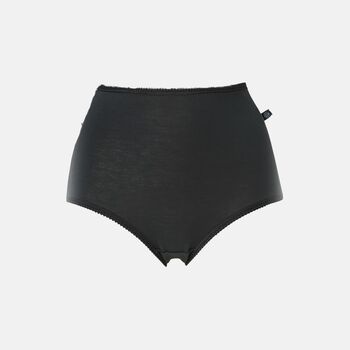 Women's Three Pack 'Kohl Black' Full Briefs, 2 of 2