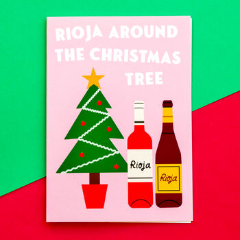 Wine Christmas Card, 3 of 4