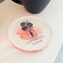 Personalised 10mm Acrylic Round Coaster With Logo, thumbnail 7 of 8