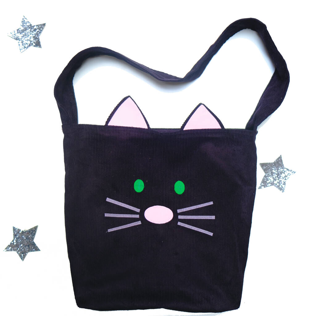 Cat Halloween Treat Bag, 1 of 3
