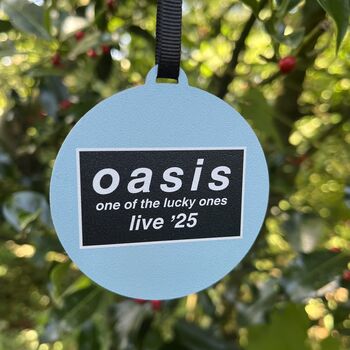 Oasis Inspired Supersonic Christmas Decoration, 3 of 4