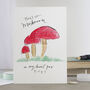 'There's So Mushroom In My Heart For You!' Card, thumbnail 1 of 3