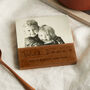 Personalised Wooden Photo Coaster With Love, thumbnail 3 of 6
