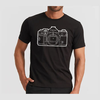 Retro Canon A1 Commemorative T Shirt, 5 of 6