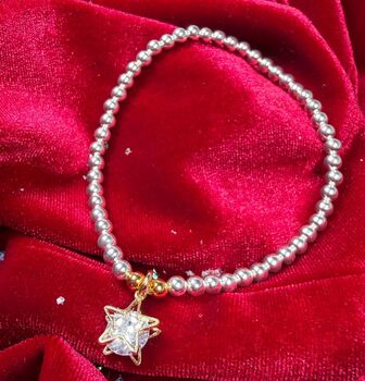 Time To Shine Star Charm Bracelet Gift, 3 of 5