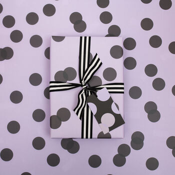 Lilac Polka Dot Gift Tags, 2 of 2