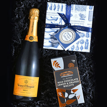 Veuve Champagne, Chocolate And Biscuit Hamper, 2 of 9