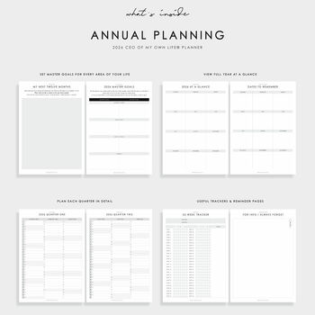 2026 Weekly Life Planner | Sand Dunes, 3 of 6