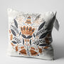 Winter Cushion Cover With Abstract Floral Themed, thumbnail 3 of 7