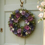 Lilac Summer Floral Wreath, thumbnail 4 of 6