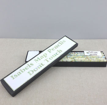Personalised Map Pencil Set, 3 of 5