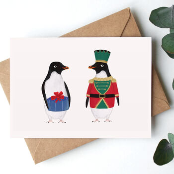 Little Drummer Boy Christmas Penguin Cards, 6 of 9