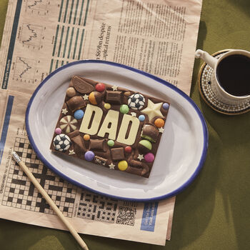 Medium Dad Chocolate Slab Choice Of Toppings, 2 of 8