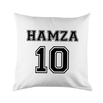 Personalised Football Shirt Cushion Cover, 8 of 8
